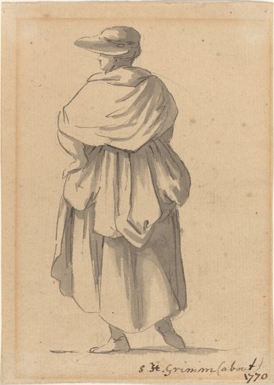 Uma Mulher Camponesa de Samuel Hieronymus Grimm