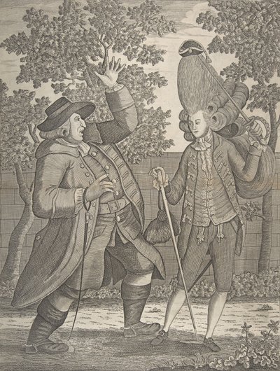 Bem-a-dia, este é meu filho Tom, ca. 1773. de Samuel Hieronymus Grimm