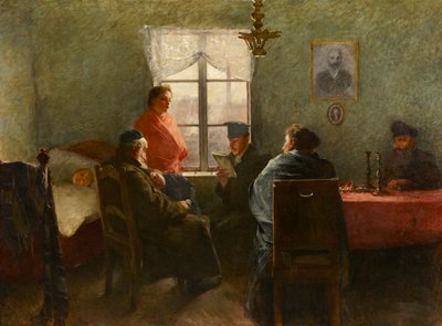 Descanso no sábado de Samuel Hirszenberg
