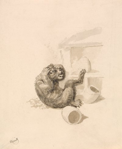 Urso e Colméias de Samuel Howitt
