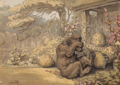 O Urso e as Colméias das Abelhas de Samuel Howitt