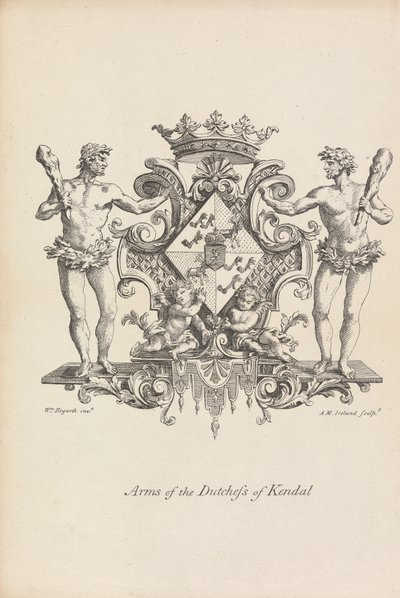 Braços da Cutchess de Kendal de Samuel Ireland