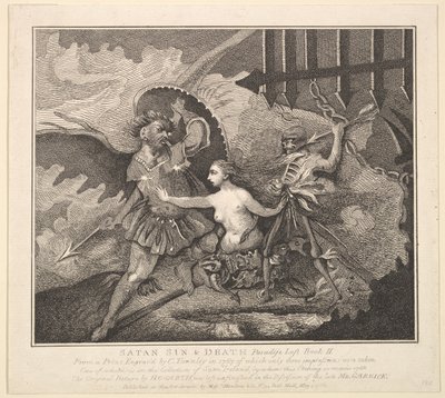 Satanás, pecado e paraíso da morte perdidos, livro II, 1 de maio de 1788. de Samuel Ireland