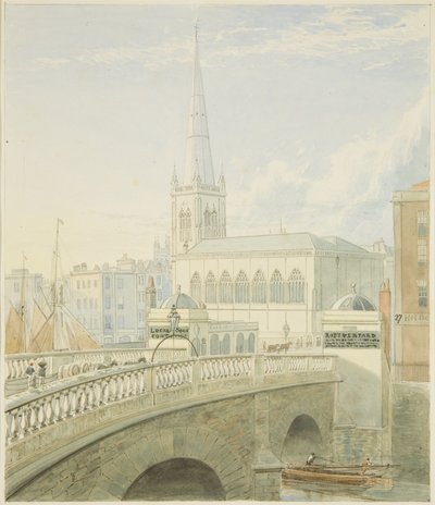 Ponte Bristol e Igreja de São Nicolau de Samuel Jackson