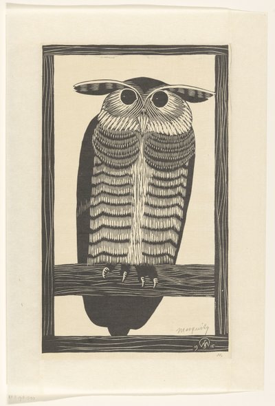 Hornuil de Samuel Jessurun de Mesquita (signed by artist)