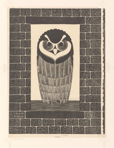 Ringuil (título original no objeto) de Samuel Jessurun de Mesquita (signed by artist)