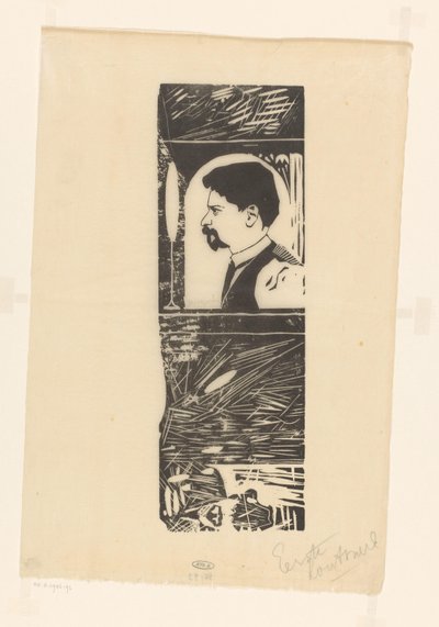 Auto-retrato de Samuel Jessurun de Mesquita (signed by artist)