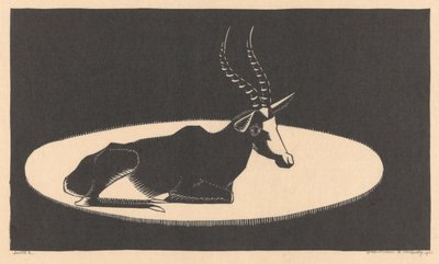 Blesbok de Samuel Jessurun de Mesquita