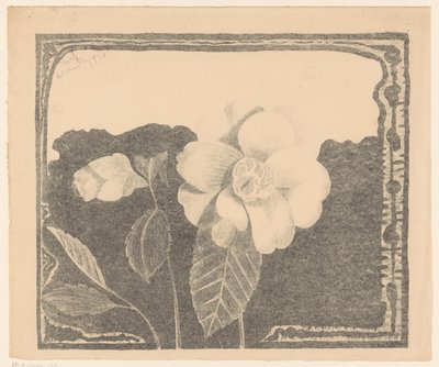 Camelia, deixou uma flor em botão de Samuel Jessurun de Mesquita