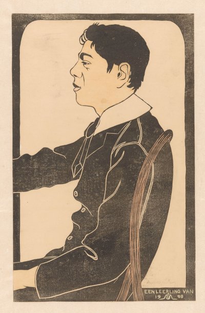 Um estudante de 1908 de Samuel Jessurun de Mesquita