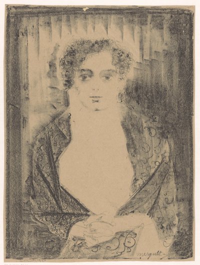 menina com xale de Samuel Jessurun de Mesquita
