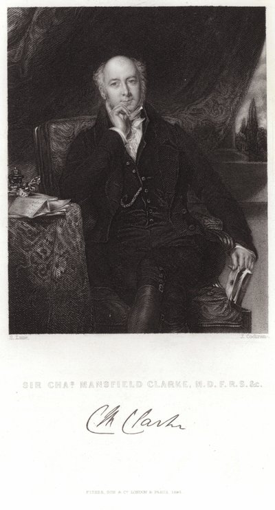 Retrato de Sir Charles Mansfield Clarke de Samuel Lane