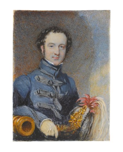 Capitão William Siborne, 1830 por volta de de Samuel Lover