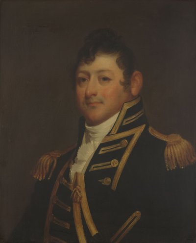 Comodoro Isaac Hull (1773-1843) (cópia segundo Gilbert Stuart) de Samuel Lovett Waldo
