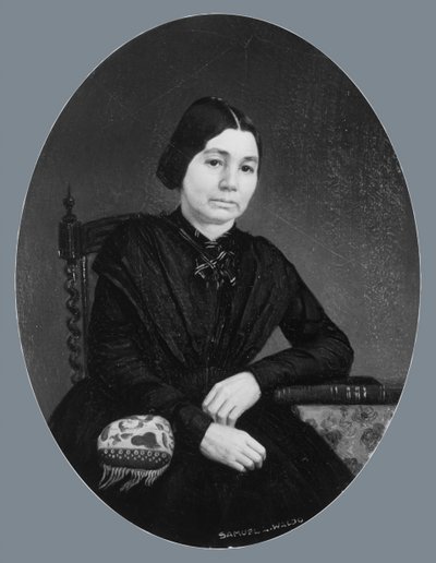 Retrato de uma senhora, c. 1850. de Samuel Lovett Waldo