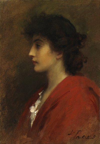 Uma menina veneziana de Samuel Luke Fildes