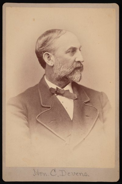 Retrato de Charles Devens 1820-1891, Antes de 1891. de Samuel Montague Fassett