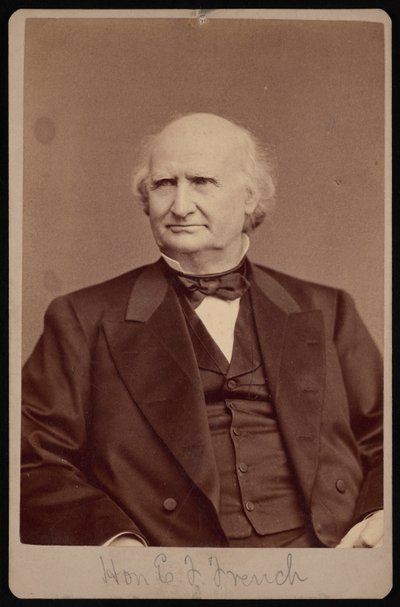 Retrato de Ezra Bartlett French 1810-1880, 1878. de Samuel Montague Fassett