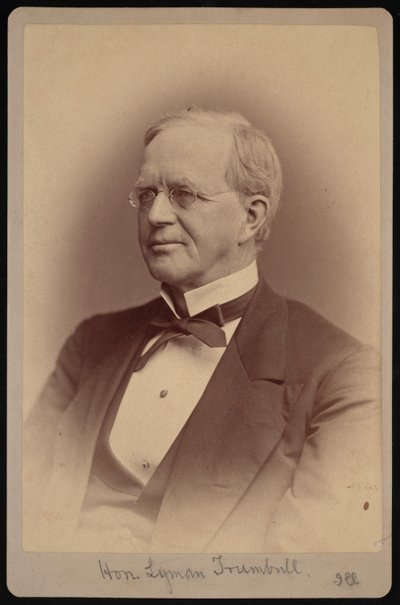 Retrato de Lyman Trumbull 1813-1896, 1877. de Samuel Montague Fassett