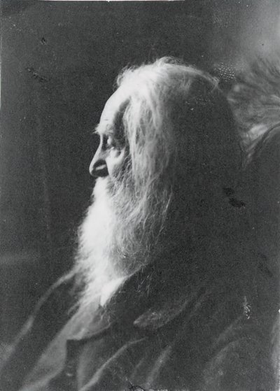 Walt Whitman em Camden, N.J., c. 1891. de Samuel Murray