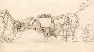 Um Celeiro Antigo em Shoreham de Samuel Palmer