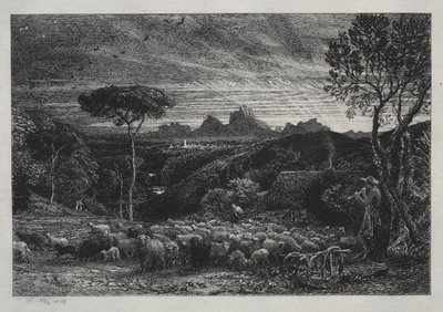 Abrindo a dobra de Samuel Palmer