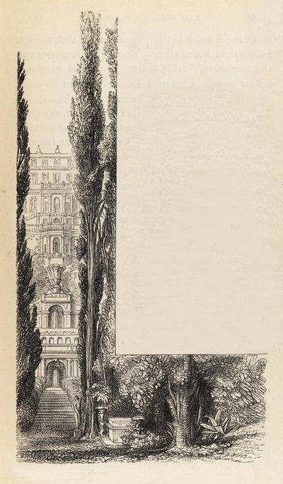 Fotos da Itália, 1846. de Samuel Palmer