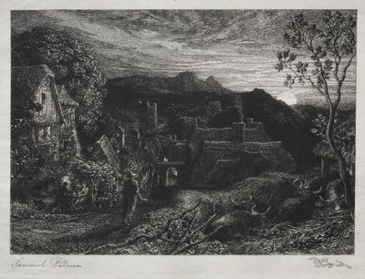 O Bellman, 1879. de Samuel Palmer