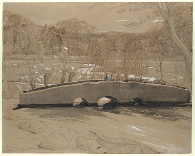 A ponte em Shoreham de Samuel Palmer
