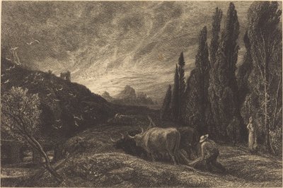 O Primeiro Lavrador de Samuel Palmer