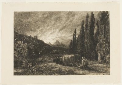 O Primeiro Lavrador de Samuel Palmer