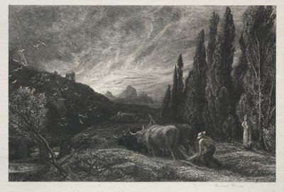 O Primeiro Lavrador de Samuel Palmer