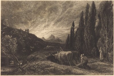 O lavrador madrugador de Samuel Palmer