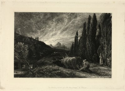 O primeiro lavrador de Samuel Palmer