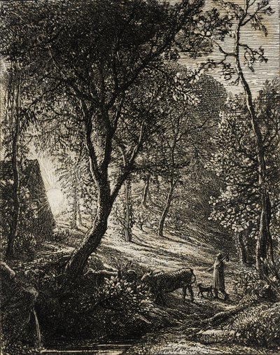 A cabana do vaqueiro de Samuel Palmer