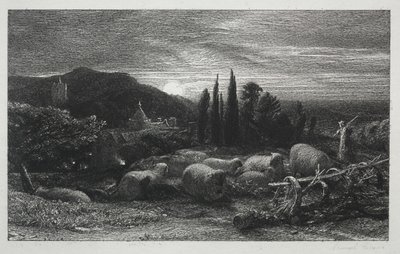 A Lua Nascente de Samuel Palmer