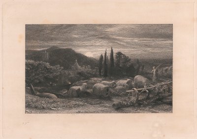 A Lua em Ascensão de Samuel Palmer