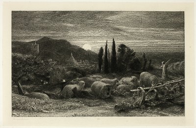 A Lua Nascente de Samuel Palmer