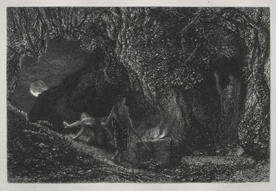 O Sepulcro, 1883. de Samuel Palmer