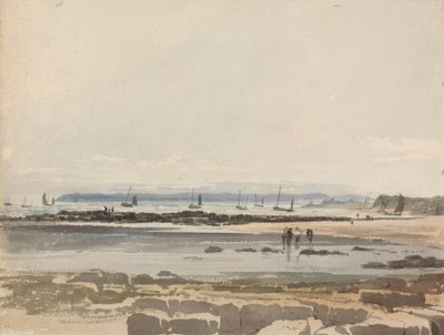 Cena de praia de Samuel Prout