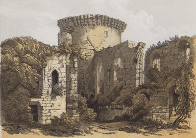 Castelo de Bothwell (cromolito) de Samuel Prout