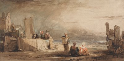 Números sobre uma praia de Samuel Prout