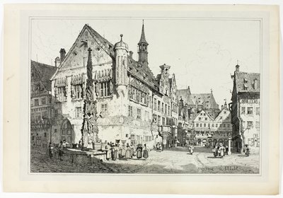 Rath House, Ulm de Samuel Prout