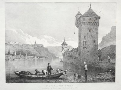 St. Goar e Rheinfels de Samuel Prout