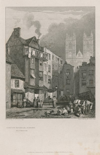 A casa de William Caxton de Samuel Prout