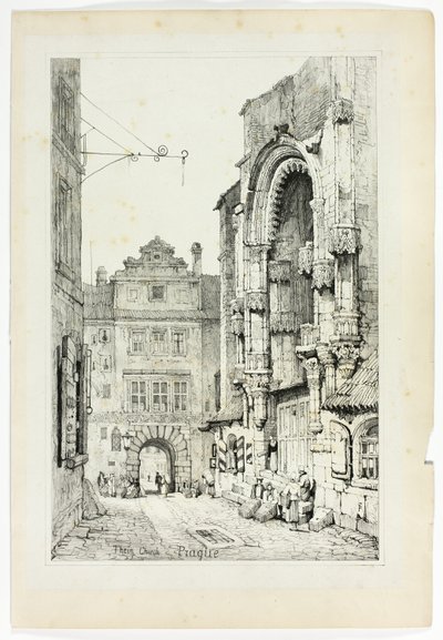 Igreja de Thein, Praga de Samuel Prout