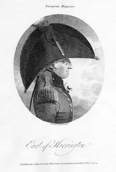 Charles Stanhope, 3º Conde de Harrington, 1804 de Samuel Rawle