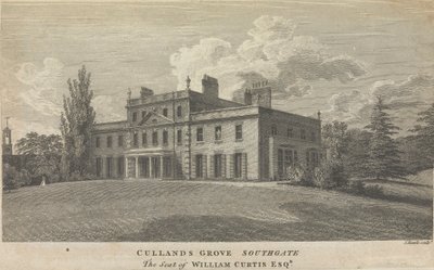 Cullands Grove Southgate, The Seat of William Curtis, Esquire; página 83 (Volume Um) de Samuel Rawle