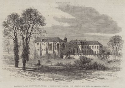 Hartlebury Castle, Worcestershire, a sede do Bispo de Worcester de Samuel Read