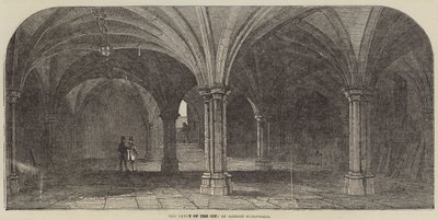 A Cripta da Cidade de Londres Guildhall de Samuel Read